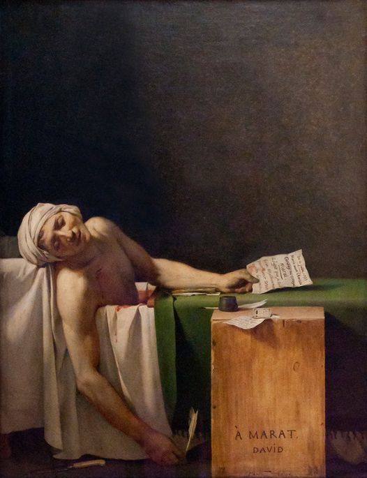 DjemiliMdjemili's tweet photo. Happy Birthday, Jacques-Louis David (1748-1825)
My The Death of Marat, 1793
#Aug30
#wow
#UniversInfini ☮️
#BehindmyEyes
#Brain
#OutofTime
#America
#BloodInocent
#Blood
#Creation
#ScribGods
#TEAMDreams
#psychology
#poetry
#LuminousSoul
#cosmic
#Conscience
#Artis
#poetry
#sublime❣️ https://t.co/KGQNDpQjt5