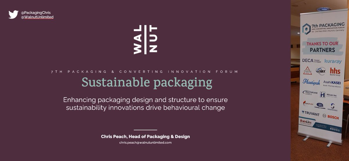 PackagingChris's tweet image. In Munich and all set to represent @WalnutUnlimited at the #7thPackagingconvertinginnovationForum organised by BrainLinx (BLX). #packaging brainlinx.com/conference/PCI…