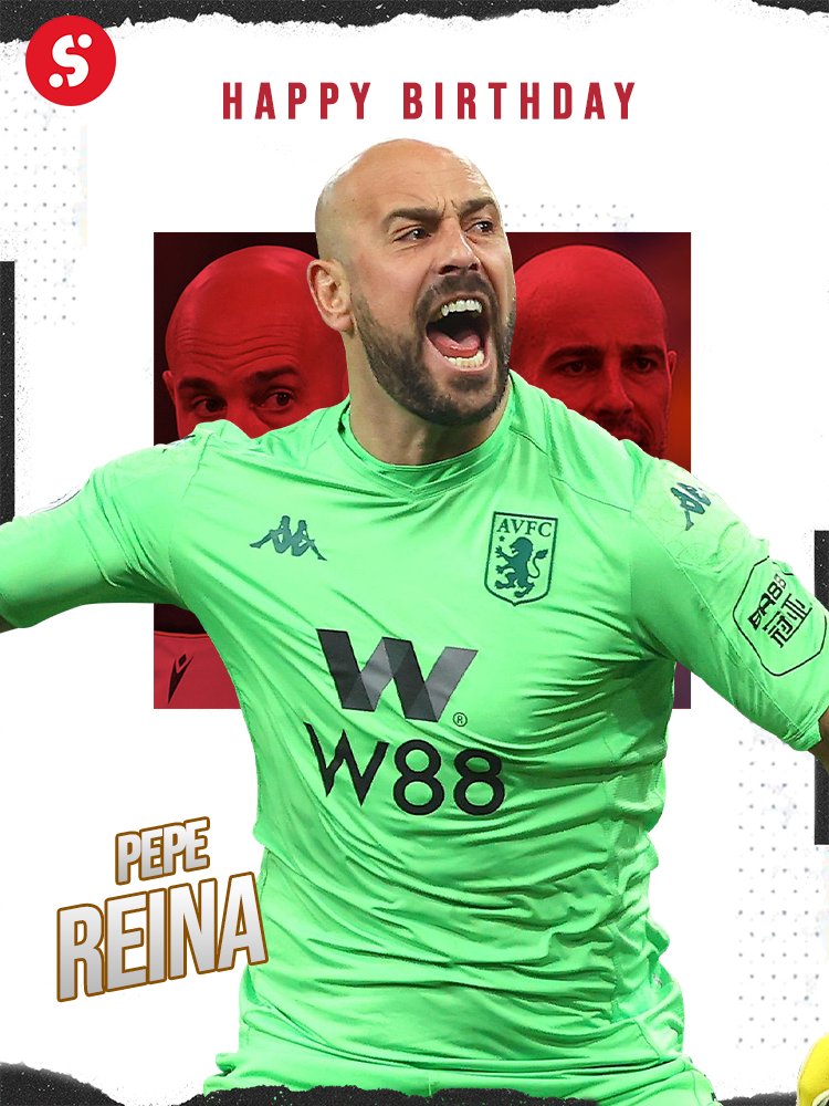 Happy birthday to Pepe Reina, who turns 4  0  today!      