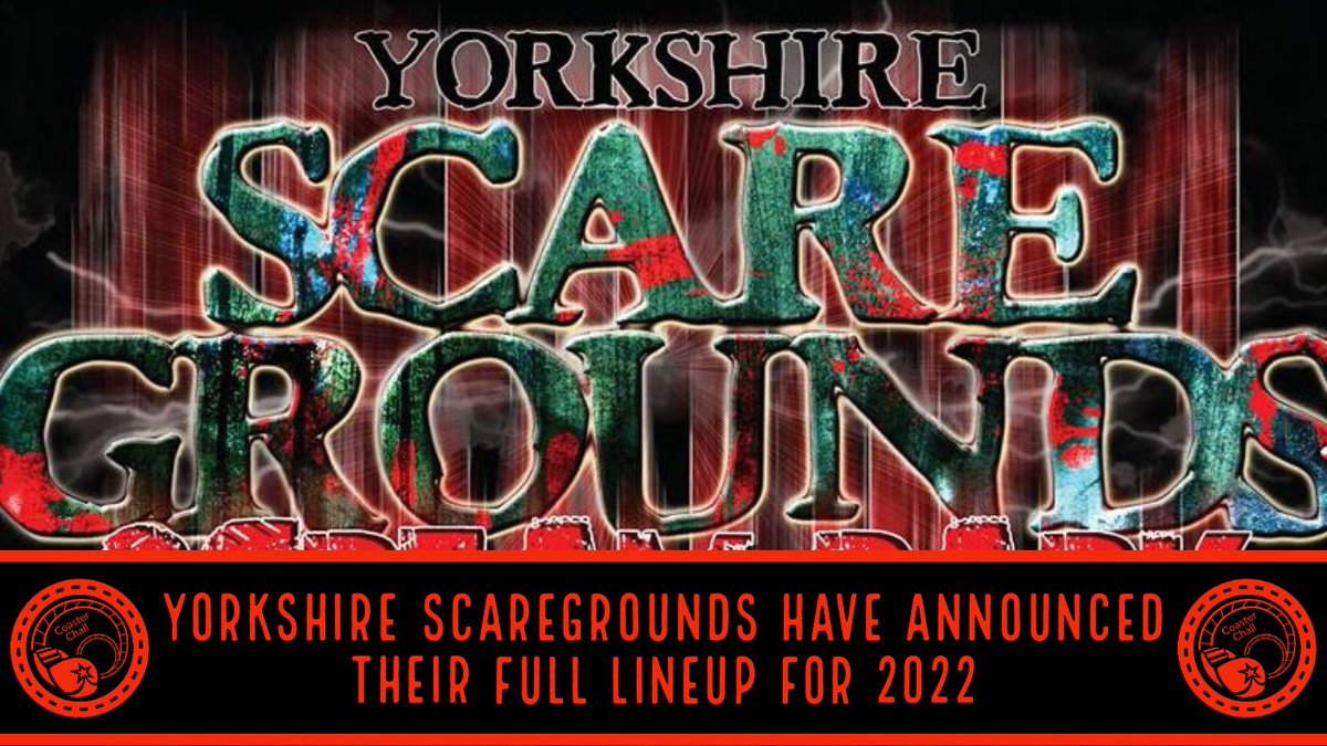 aaron_challoner's tweet photo. #Yorkshire #Scaregrounds #News
Welcome to a new episode of Halloween Updates, here on Coaster Chall! I'll be discussing the announced lineup for Yorkshire Scaregrounds 2022!
https://t.co/QyOOgaGGVB https://t.co/xVzU6p2BB2