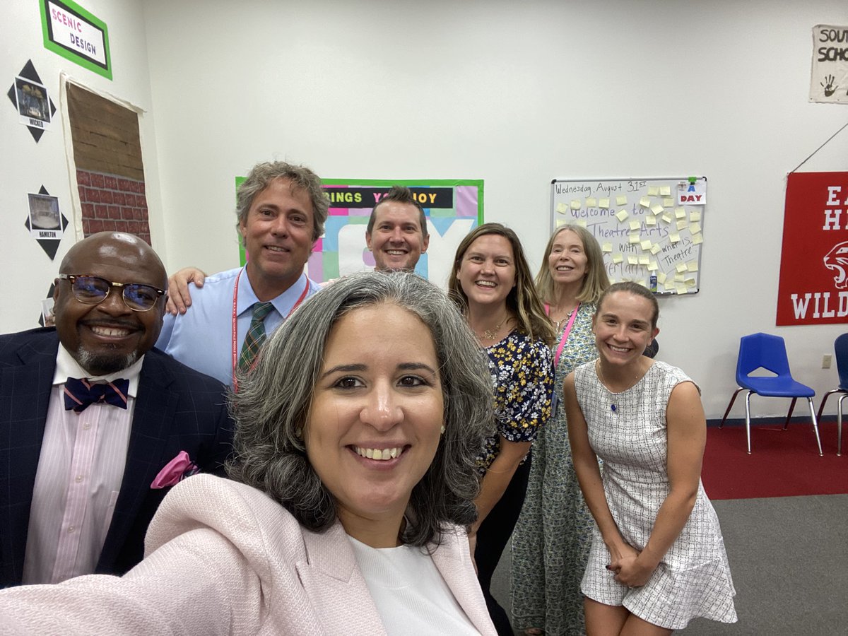 Loved being surrounded by our incredible teachers at Nathan Hale Middle School! The energy was so positive and energetic! The excitement of a new year was in the air!