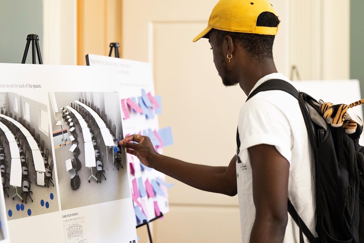 Here’s a sneak peek at changes coming to Harrison Hall for the opening of the School of Business and Leadership in fall 2023.

Students met with <a href="/StudioMaInc/">StudioMa</a> to provide feedback on the classrooms and common spaces that will cultivate learning and collaboration in the new school.