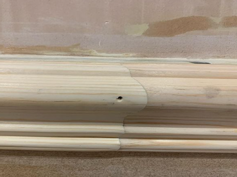 SignatureHomeNW's tweet photo. It's all in the detail 👀

Once painted, the join here will be undetectable. Anyone with basic tools can attach a dado rail to a wall but only the truly skilled can leave a seamless finish like ours. 👏

https://t.co/2WN8GlmYRv

#homerenovation #carpentry #joinery #kitchendesign https://t.co/9JXVwuJR8i