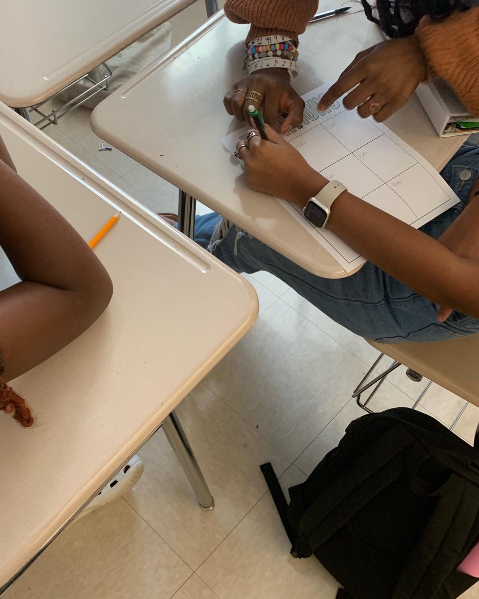 ShermanEllegood's tweet photo. Made a stop at Ms. Murdock’s algebra 2 classroom and witnessed her students using a strategy from our pre-service week. Excited for the work our educators and scholars are already doing. #ThePBWay #mathematics https://t.co/eFGYsnRadt