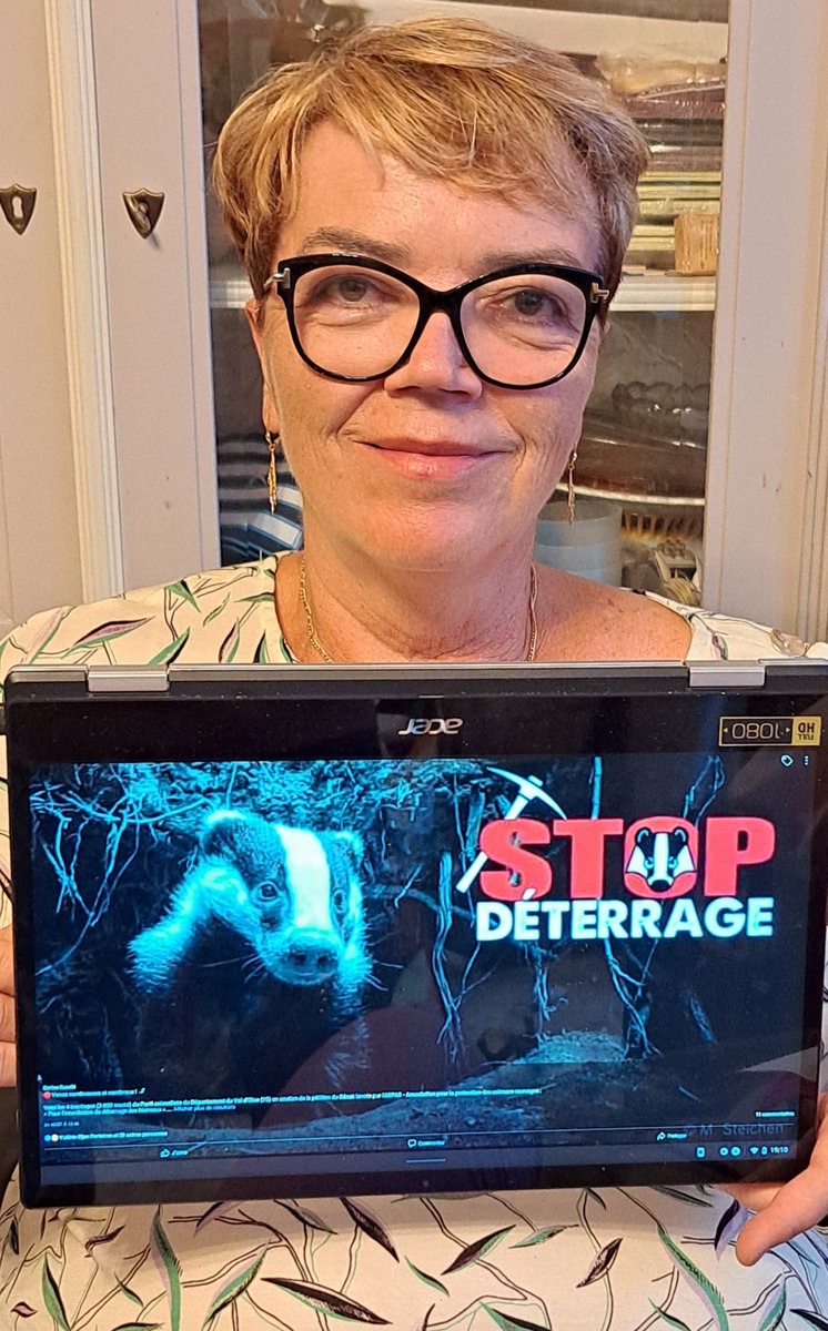Veronique_Sahun's tweet photo. Moi, j'ai signé cette pétition de l'ASPAS contre le #deterrage des #blaireaux !
Et toi ? Signe et prends-toi en photo aussi !
Un petit geste pour toi, un grand geste pour eux !
C'est par ici :
👉 https://t.co/erQ3JPIQxp
#JaimeLesBlaireaux https://t.co/WqbZr4gPxv