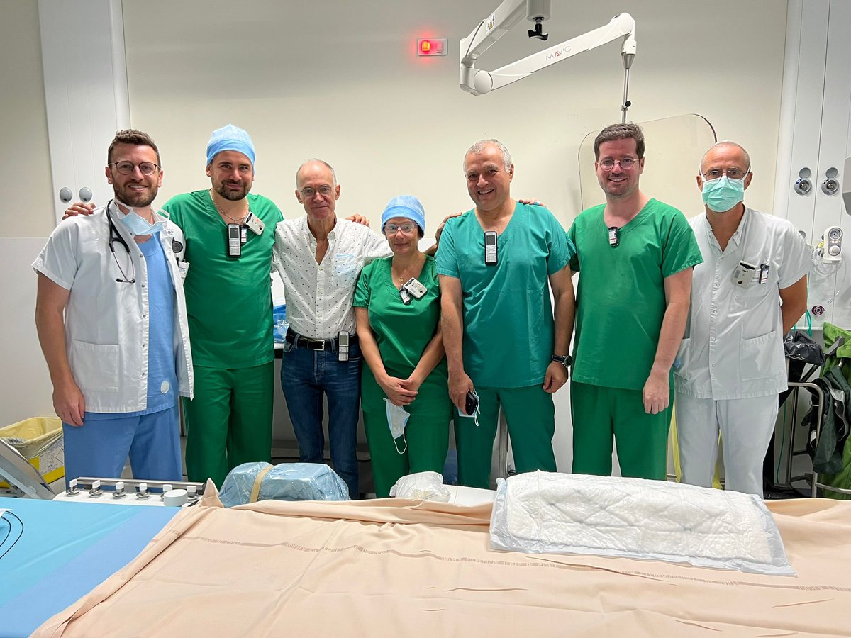 Professor Karl Isaaz has done his last day as the head of the cardiology department of <a href="/ChuSaintEtienne/">CHU de Saint-Étienne</a>. He built up and managed the cathlab as a master. A mentor for a lot of us! Thank you and enjoy your new life !