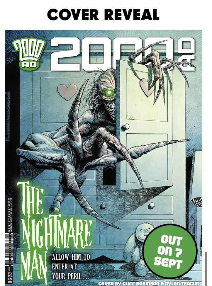 BaronZaraguin's tweet photo. @leemilmore @2000AD Just got the email with cover for next week 2000AD PROG; fluffy bunny is there 🐰 https://t.co/j6DVoxxxf2