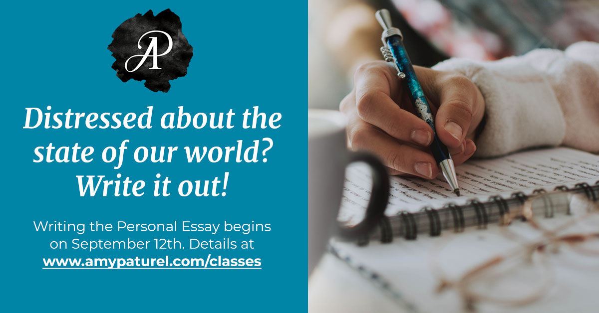 amypaturel's tweet photo. My personal essay workshop is filling up quickly! Snag a spot before they're gone. #essaywriting #writingforhealing #writingclass #amwriting https://t.co/0KXREK6pnk
