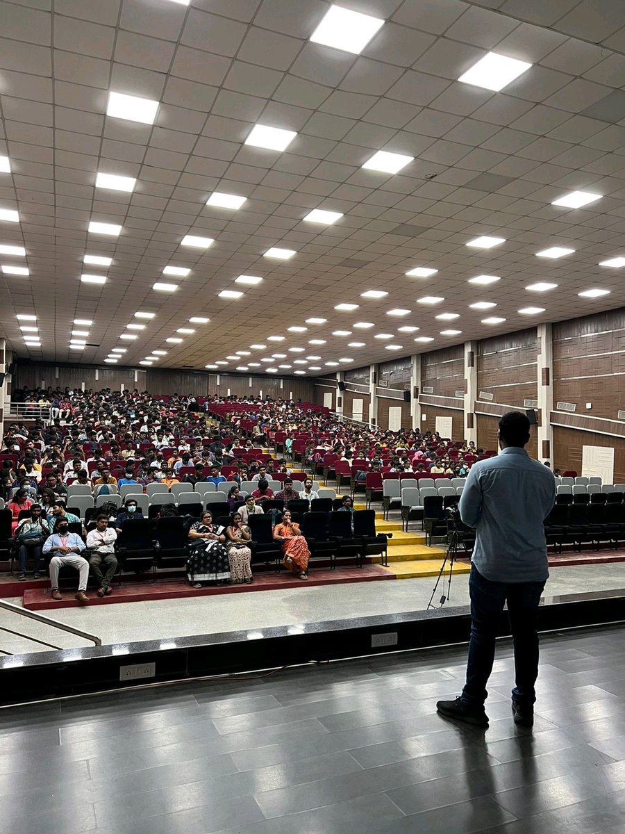 itsvells's tweet photo. We (@edam_iare) hosted a Blockchain Workshop at our college which was a great success. 
But something that keeps me thinking is the speech given by @charanfunda 
I am glad that it inspired me.

Later that evening got the opportunity to join the #communityconnect at @THubHyd. https://t.co/C988KVL8kN