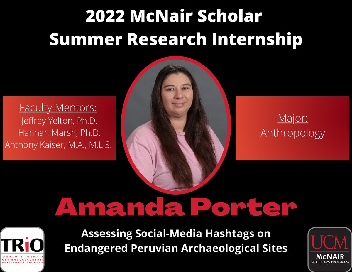 UCM TRIO McNair Scholars Program tweet media