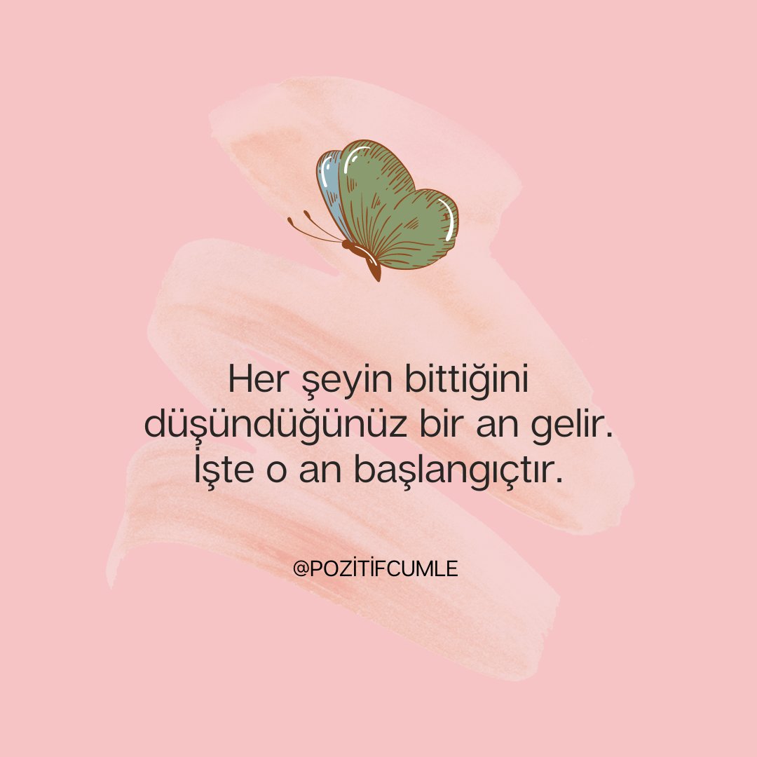 POZİTİF CÜMLELER (@pozitifcumle) on Twitter photo 