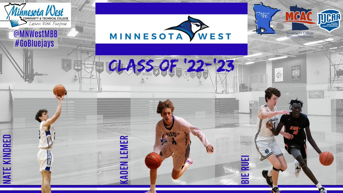 MNWestMBB's tweet photo. Welcome your new Bluejays for '22-'23! #GoBluejays #FlyJays https://t.co/HiUmrvUShJ