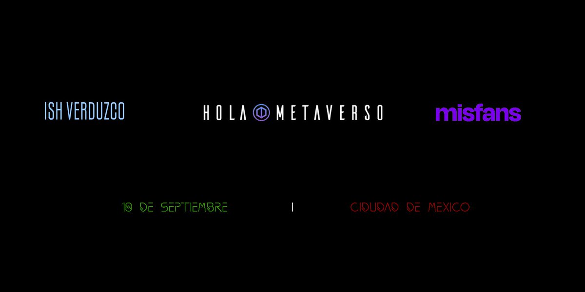 Hola Metaverso- Media & Events 🎪 tweet media