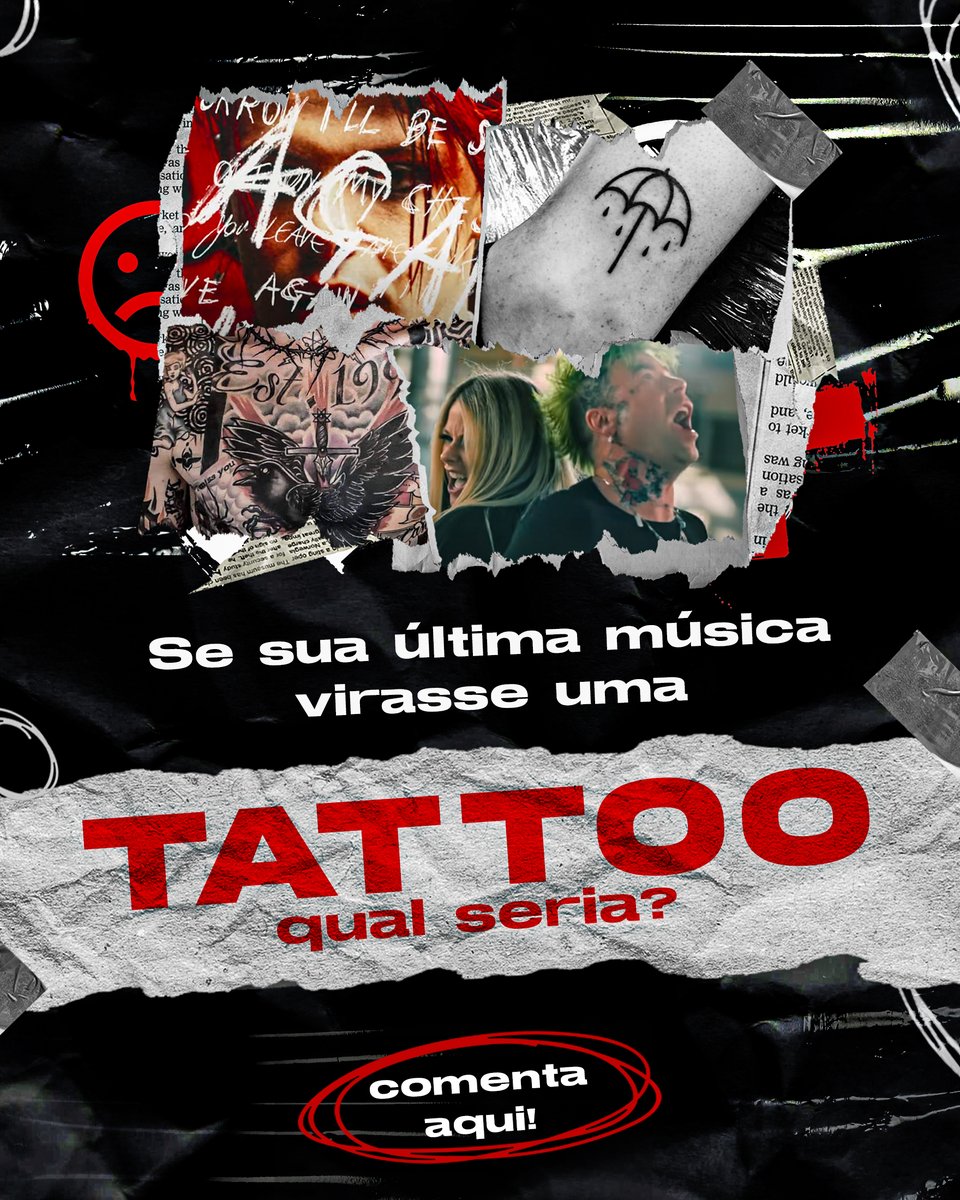 bailinhoemo's tweet photo. Se a última música que você ouviu virasse uma tatuagem, qual seria? 👀💉

#bailinhoemo #tattoo #tatuagem #emo #alternativo #musica #bandas #goth #gotico #punk #grunge #rock https://t.co/nTBQpF9qDD