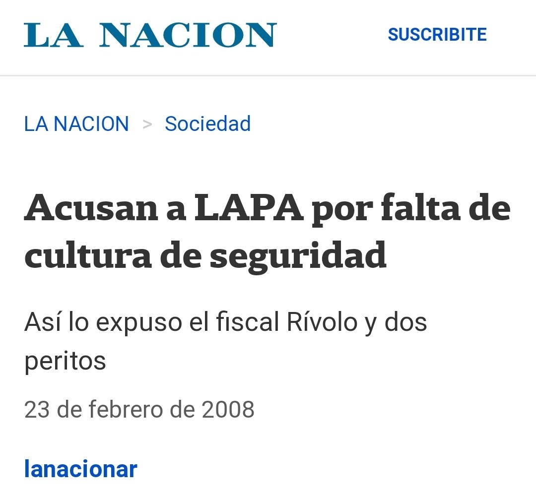 PostaAero's tweet photo. #NoOlvidar:
se cumplen hoy 23 años de la #tragediadeLapa, en la que murieron 63 personas.
La seguridad operativa no puede ser "low cost".
Y la precarización laboral deteriora la seguridad en vuelo.
#apa #apla #upsa #apta #somositf #anac #lowcost #aa2000 #RevolucionDeLosAviones https://t.co/2TpwxwL4ww