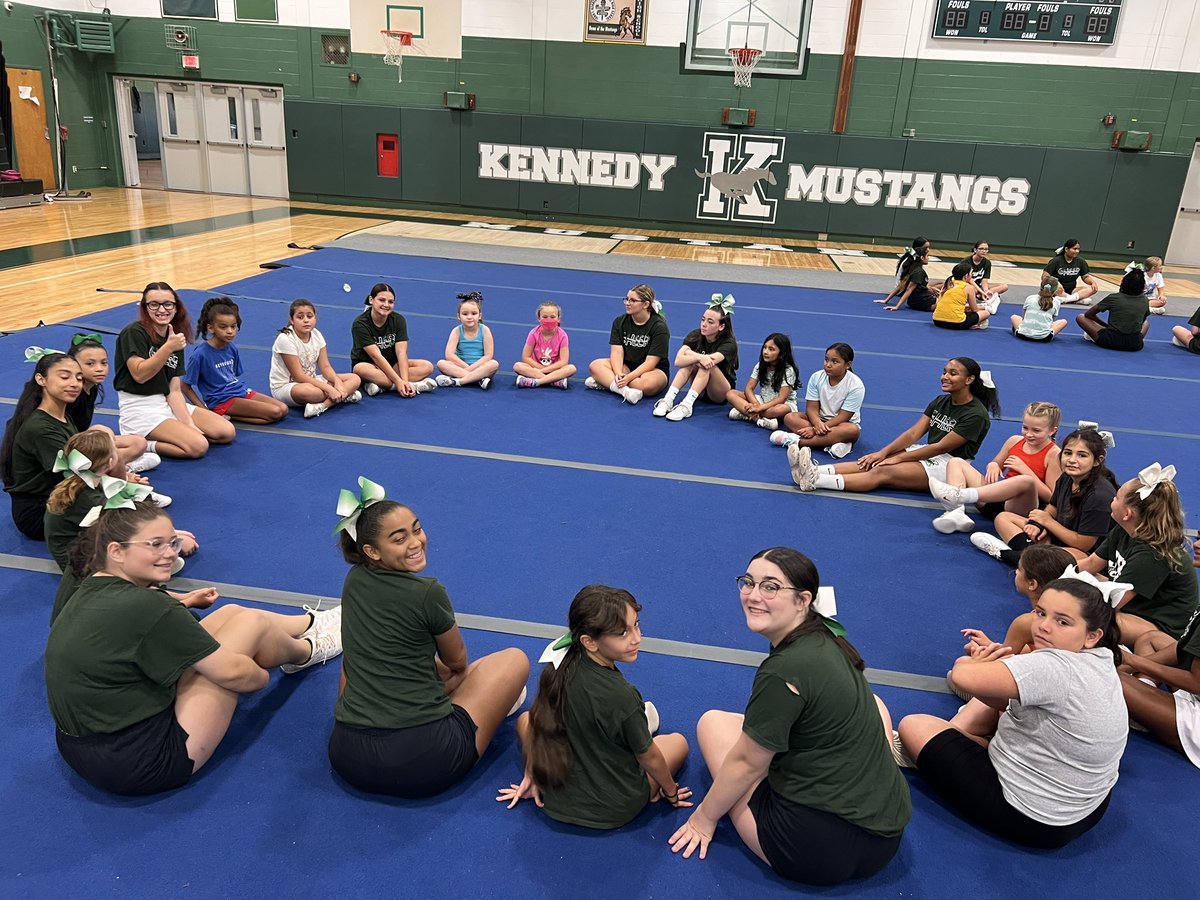 Camelot_JFK's tweet photo. Can’t wait to see these #minimustangs at the game on Sept 9! #JFKMHSfamily #JFKMHSpride @Miss_Szoke https://t.co/KepdRWt8Ro