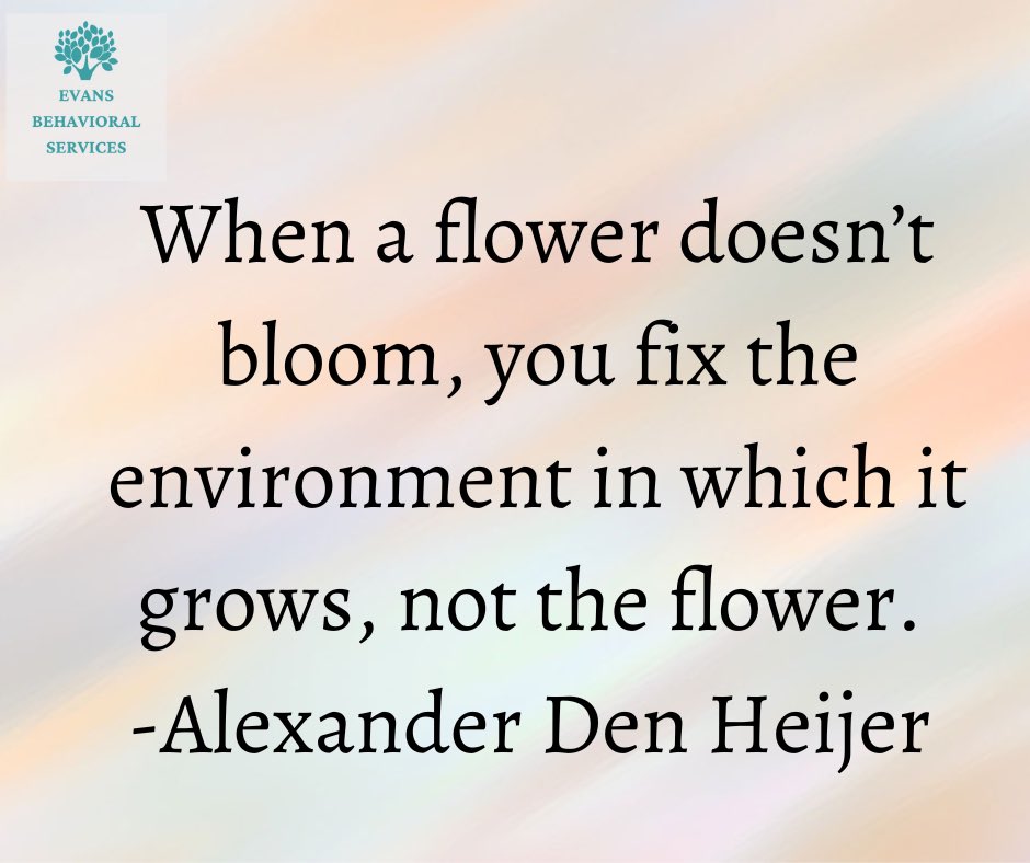 Yes! 

Modify the environment to encourage growth &amp; success. 

lnkd.in/gS_4nvbm