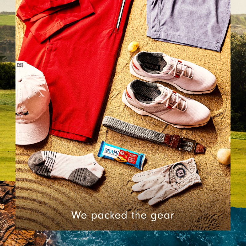 FootJoy's tweet photo. Pack for Extreme Heat.
We're helping you pack the must-haves for any day with high temps, extreme sun, and wide-ranging terrain — on the vibrant, beautiful courses of Australia, or wherever it is in the world you're headed next.
#WITTB
