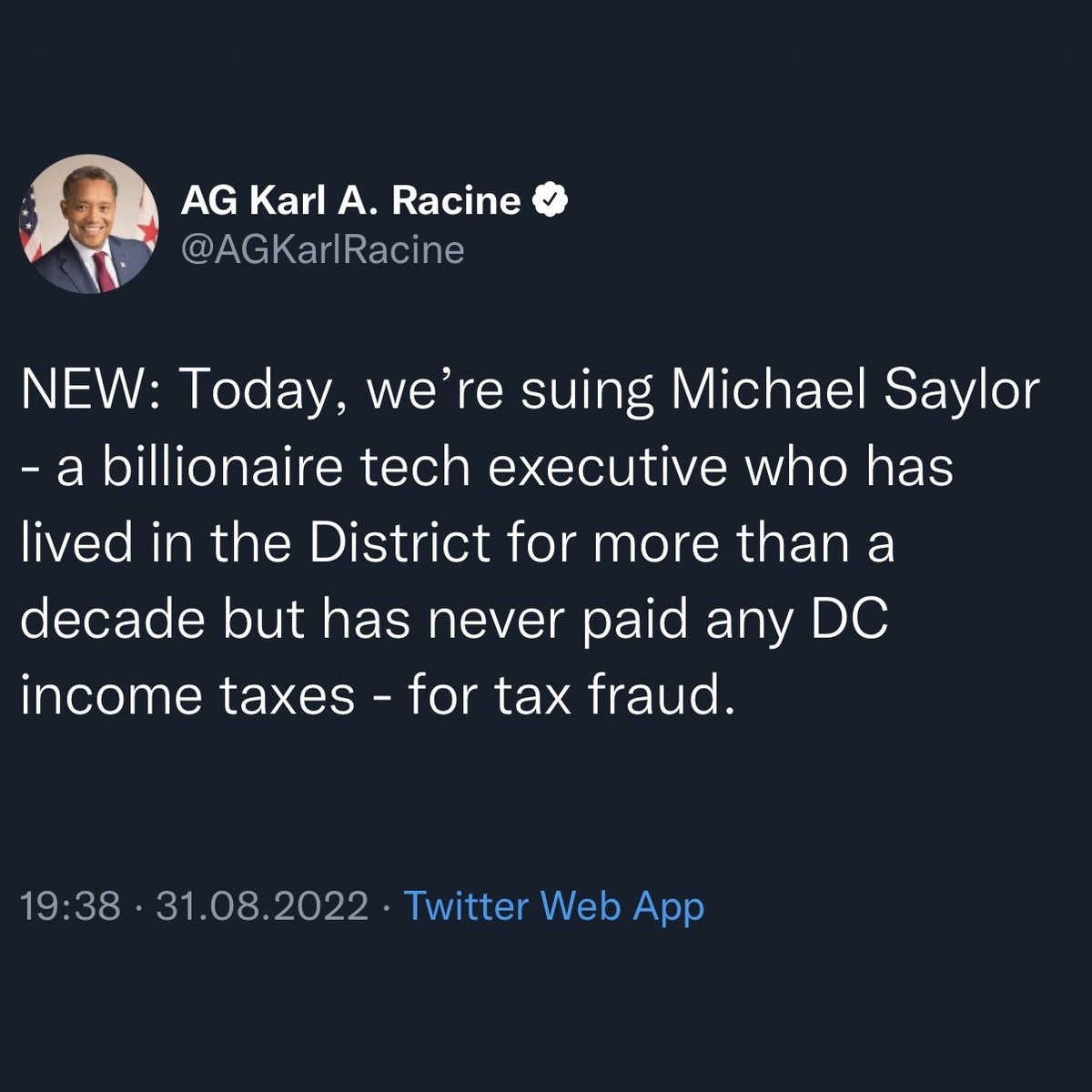 ☄️ BREAKING NEWS!!!

Michael Saylor and Microstrategy sued for tax fraud.

💩 is hitting a fan!

#Bitcoin #saylor