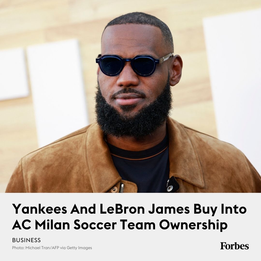 The New York Yankees and a firm backed by NBA superstar Lebron James are taking minority stakes in Italian soccer club AC Milan, according to several reports Tuesday. trib.al/wI35Zd2