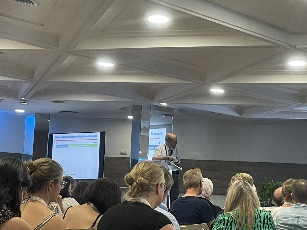Impressive amount of data from clinical trials of infective endocarditis presented by Dr Jose M. Miro. <a href="/EBF2022/">Eurobiofilms2022</a>. Amount of biofilm-driven disease is increasing.