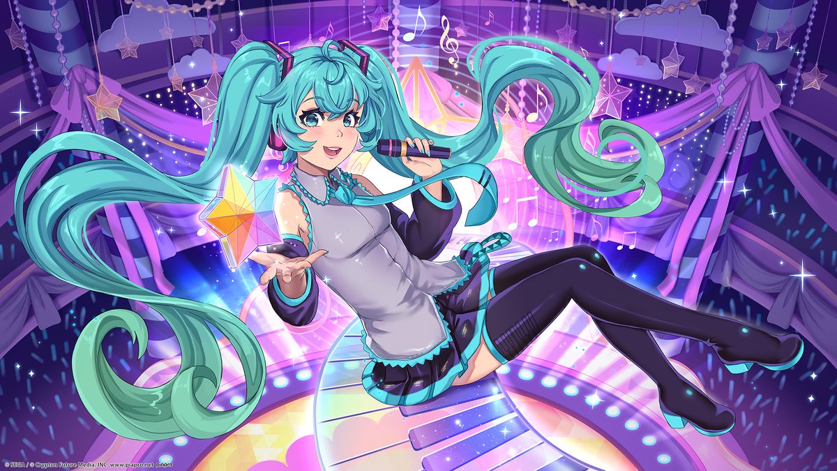 SEGA's tweet image. Happy Birthday Hatsune Miku! The world is yours, and so are our hearts. 💗

We&apos;re celebrating with 50% off Hatsune Miku: Project DIVA Mega Mix on Nintendo Switch! Today&apos;s the last day so don’t miss out!

🎨: @pimienta_kast