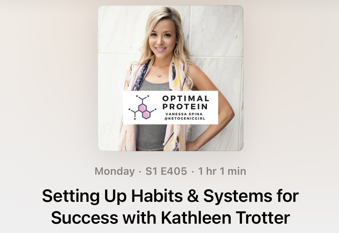 Have you listened to my podcast with the awesome <a href="/ketogenicgirl/">Vanessa Spina, SNS</a> yet?? We had such fun and we are getting excellent feedback!! podcasts.apple.com/ca/podcast/opt… #healthpodcast #FitnessMotivation