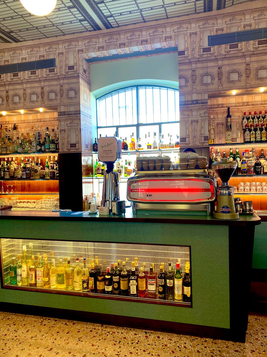 jackmhopkins's tweet photo. Went to Wes Anderson’s #BarLuce in Milan and made it look uncool for 20 minutes https://t.co/P1CtRCHlHJ