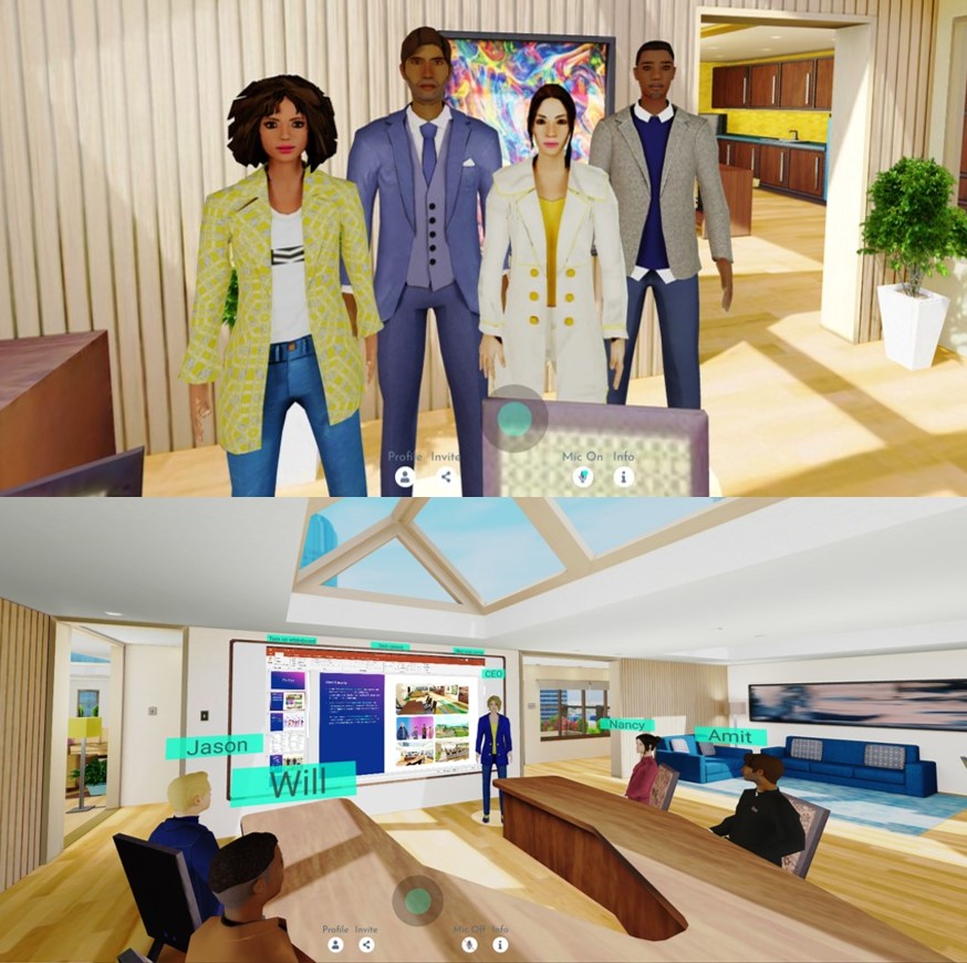 Video meetings are boring - try the #Metaverse 

You can create a virtual office and meet with your team in 3D. Use whiteboards, share your screen or webcam, and get back in the same space.

Make your free office from:
challau.com/create-your-fr…