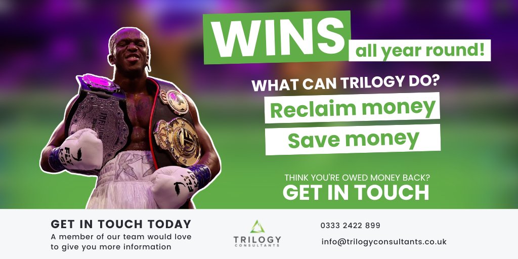2 WINS, 1 CONTRACT🥊

We can reclaim you money from overpaid bills + save you money on future bills 😮‍💨

Sound good? Get in touch👉trhttps://bit.ly/3RrlpR0