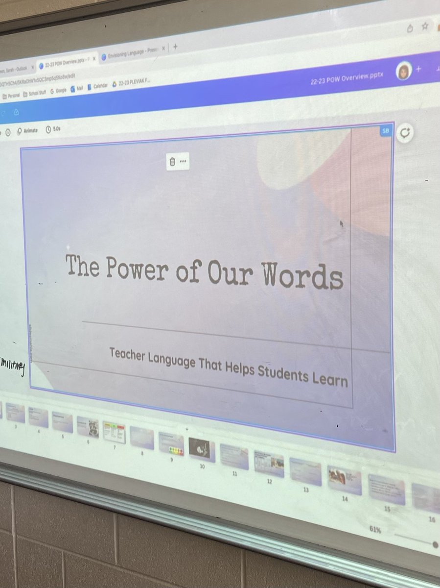 scwilliams19's tweet photo. Fall PD is happening! Excited to be presenting on this topic! #wordsmatter #teacherlanguage #twosessions https://t.co/mUnONOnwLA