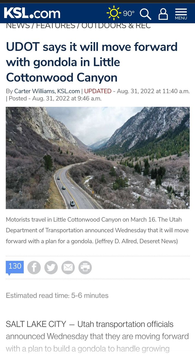 notHayhowe's tweet photo. We the locals say NO TO THE GONDOLA!!!! 
#Nogondola #littlecottonwoodcanyon
#saltlakecity #utah @UtahGov @UtahGOPB https://t.co/J9vO4LtmbF