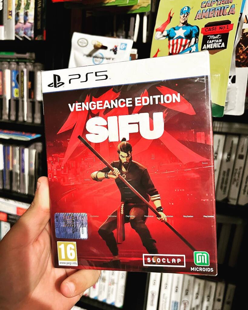 nerd_master's tweet image. Venerdì lo si comincia in live!
#sifu #sony #ps5 #playstation #roguelike #beatemup #videogame #videogames #mycollection #limitededition #nerd #geek #nerdmastersystem #liberty #twitch #twitchitalia