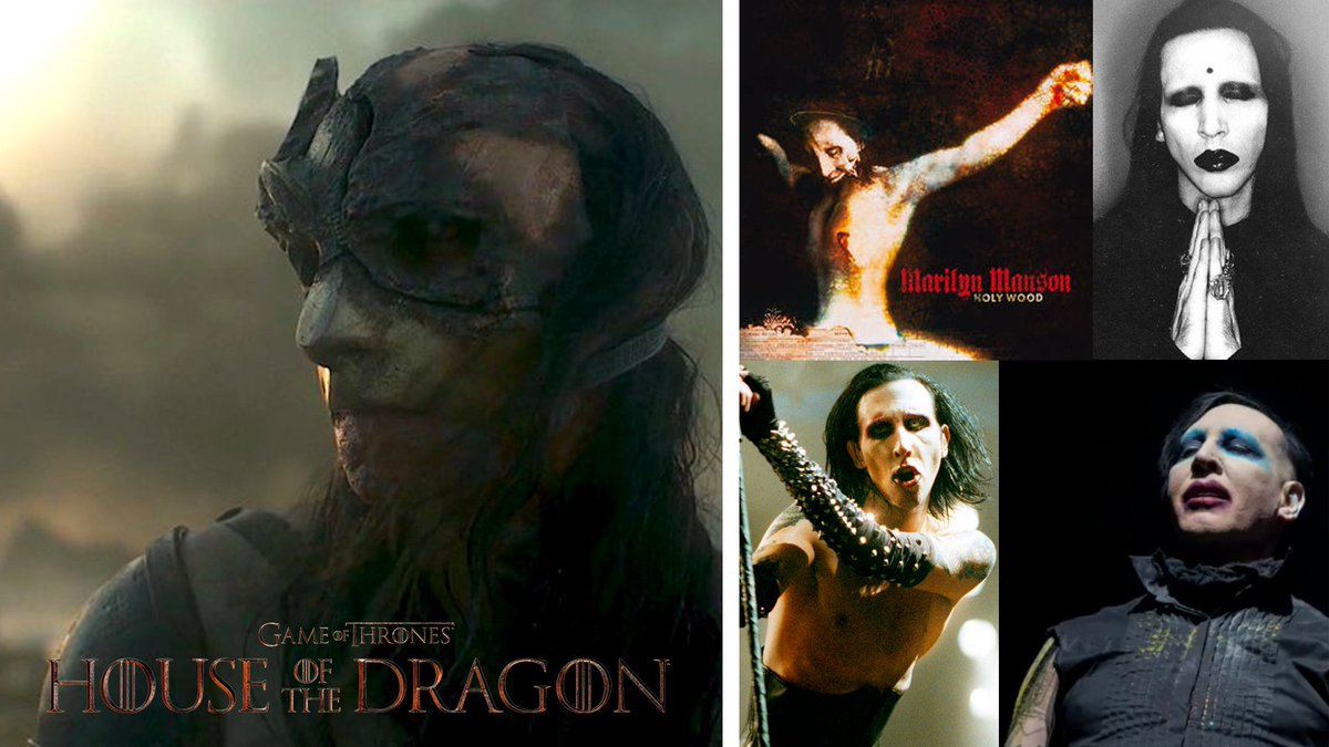 apobiak's tweet photo. @10kindlej I cant be the only person who thinks the Crab Feeder is 1 to 1 based on Marilyn Manson, can I? #hotd #HouseoftheDragon #HouseOfTheDragonHBO https://t.co/jKbPmYDWd9
