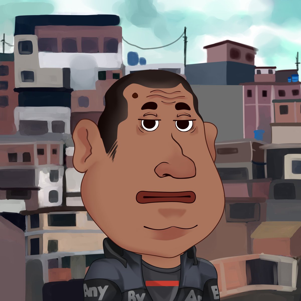 HugoChavez's tweet photo. Hoy estamos tan radiantes como nuestro comandante en el barrio!

#nfts #BTTC #etheum #nftvenezuela https://t.co/n1sYveAucW