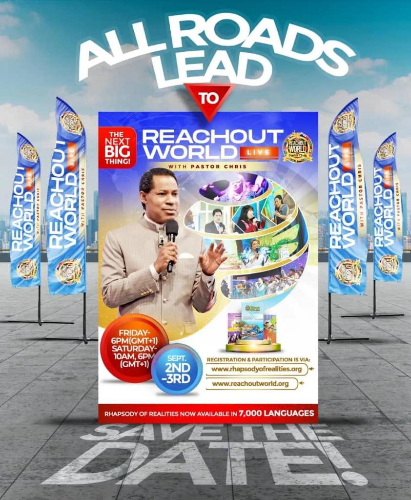 pshegs's tweet image. 2 days dedicated to planning, strategizing and discussion on the work so far in taking the Gospel to every end of the earth using Rhapsody of Realities.
Sept 2 and 3rd! Join on reachoutworld.org
#ReachOutWorldSept2and3