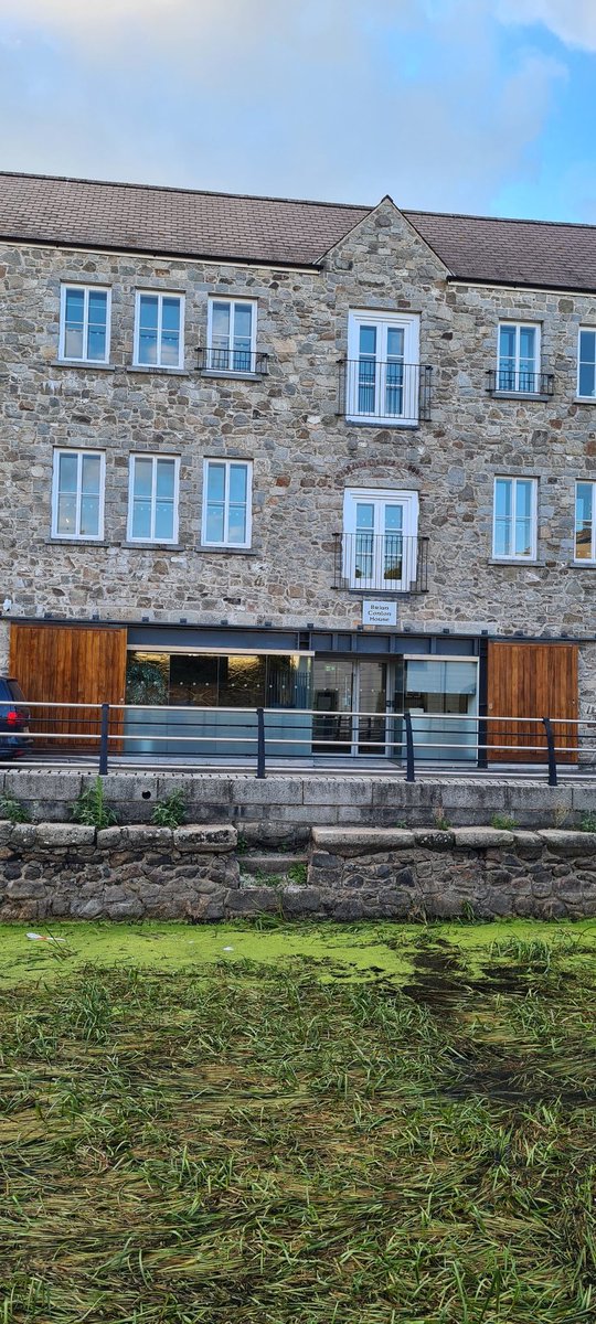The Skipper of the Brienne told us the water levels of the Canal had dropped by 14 inches since he brought the boat in last week. We're now seeing things not above water in decades.