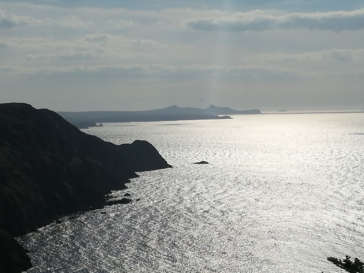 The wonder of wild places...August plays out across shimmering seas. Pwll Deri, North Pembrokeshire.