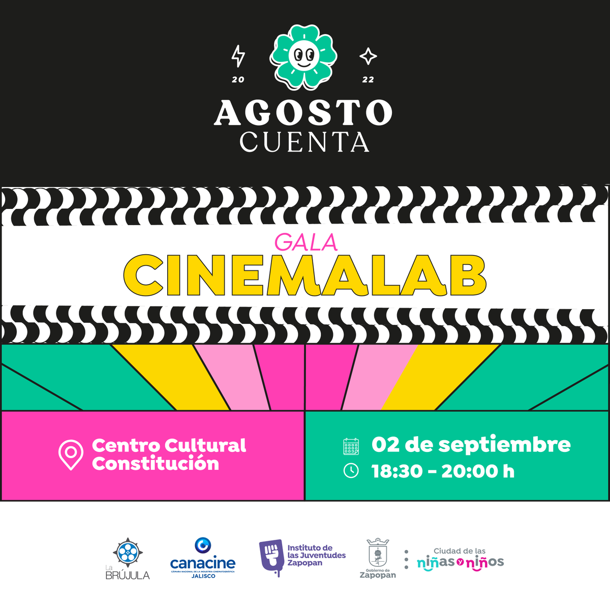 injuvezap's tweet photo. Están todas y todos invitados este viernes 02 de septiembre a las 18:30 h. a la gala ✨de proyección del documental creado en los talleres de #CinemaLab 🎬 de #JuventudEs en #AgostoCuenta. https://t.co/zq1rQCu7gH