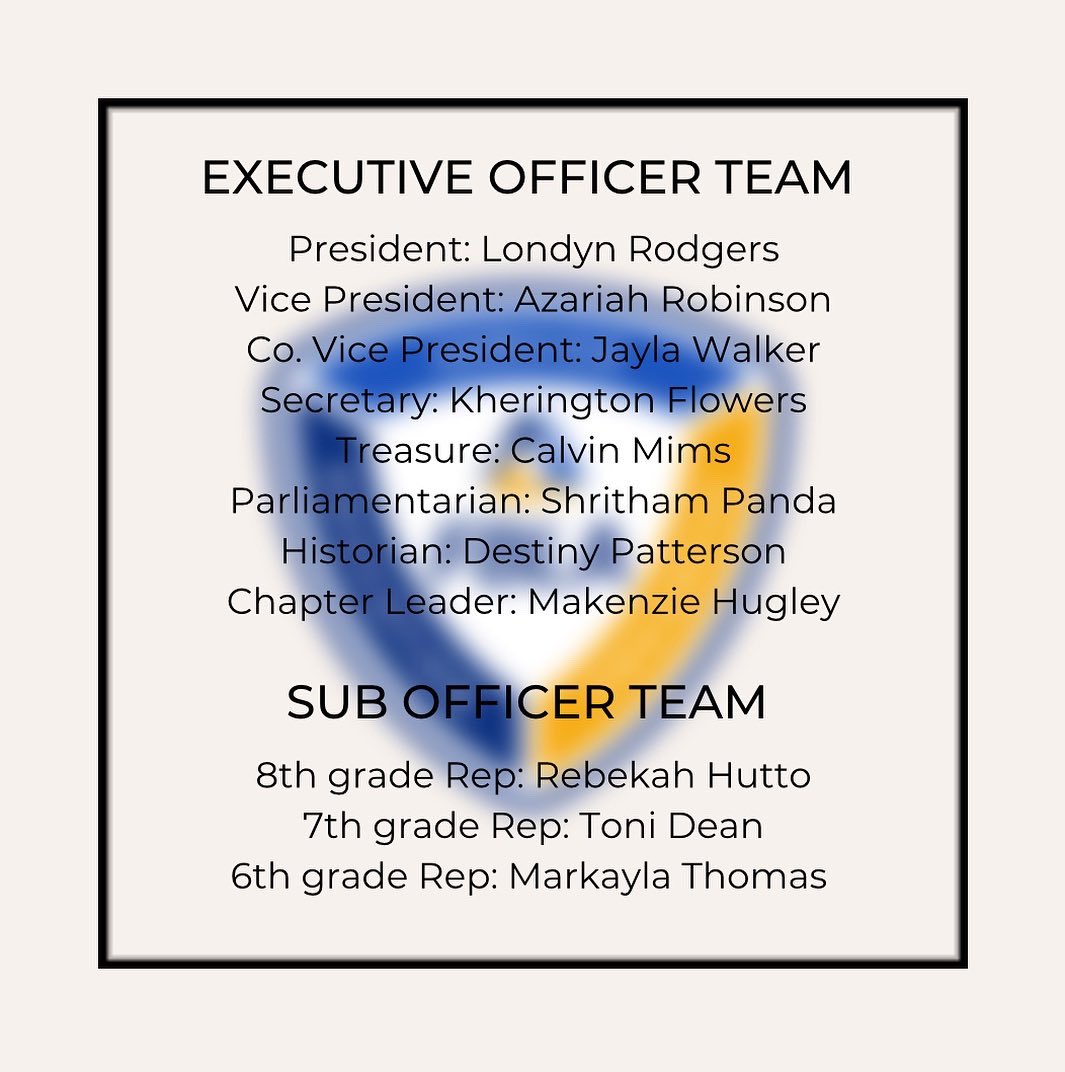 HowardmiddleF's tweet photo. We’re excited to announce our 2022-23 officer team! This group of students will be leading our chapter this school year and we’re excited to see all the exceptional places they’ll take us. Let’s make this year a great one huskies! 🐾 https://t.co/Q4JyVdddah