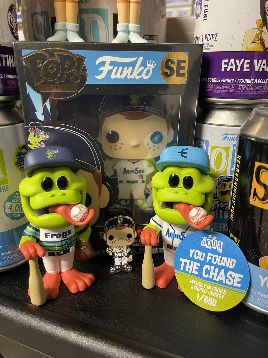 ThePopGoblin's tweet photo. I have two Webbly Bundles I’m letting go at my whatnot show tonight! Pre bidding is now available! Show starts at 6pm PST. Here’s a link! Don’t miss it! https://t.co/lckPKNbr17 #funko #funkopop #FunkoSoda #webbly #aquasox #funkofield #collectables #FunkoPOPNews #funkofamily https://t.co/TwGhMe5Muq