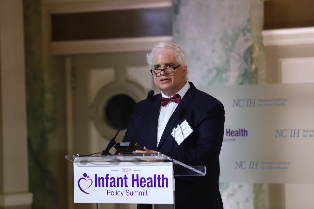 InfantCoalition's tweet photo. Mitchell Goldstein, MD, closes out the 8th annual Infant Health Policy Summit.
Thanks to everyone who joined the National Coalition for Infant Health in-person and online for #InfantSummit22.
To learn more about any of the topics discussed today, visit https://t.co/J5mD3KycoL. https://t.co/i5hBV3DzpT