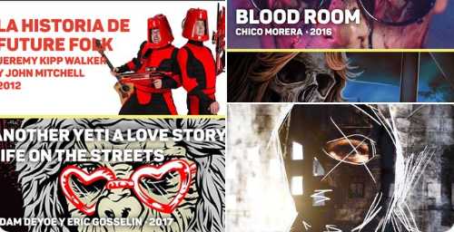sabixan's tweet photo. @Future_Folk de Jeremy Kipp y J. Anderson Mitchell
@YETIALOVESTORY2 de @barelysarcasm  i @slimeboy420 
#BloodRoom de @elchicomorera
 Despedida Sangrienta 2 de Baba Brothers
@HardD3finition de Koko y Willy https://t.co/sNUKAjalxM