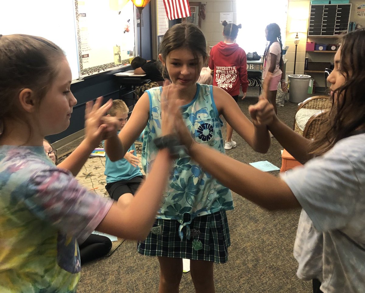 Having collaboration partners create a secret handshake builds relationships and trust. #proud2MPS