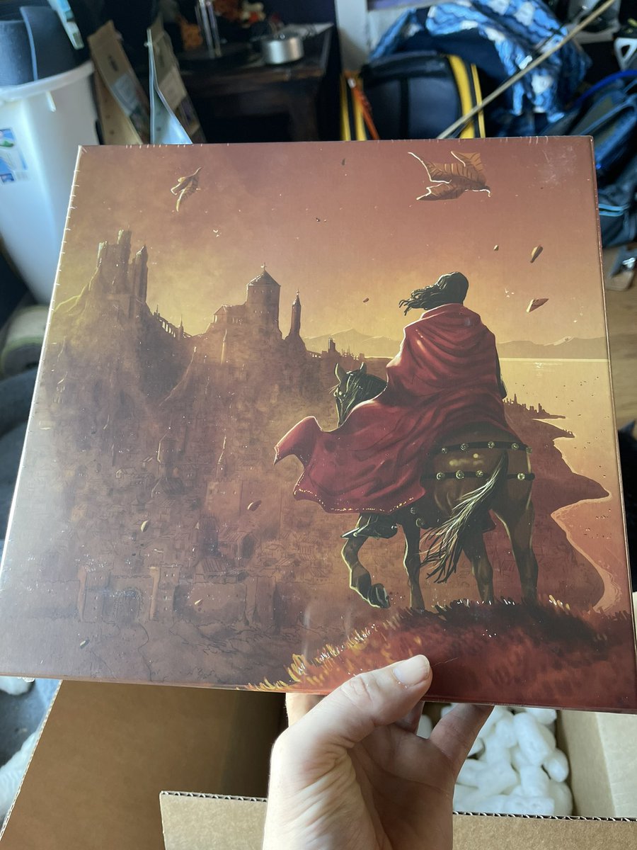 I think this is my new favourite cover of the West Kingdom Series from <a href="/garphillgames/">Garphill Games</a> art by my absolute favourite Artist right now @txemico