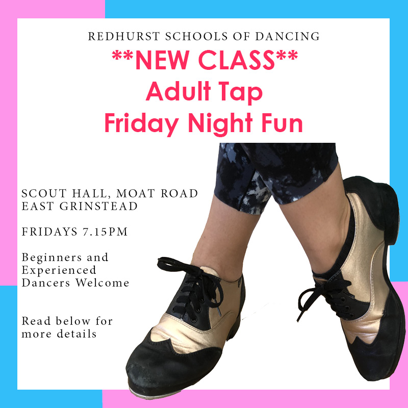 redhurstdance's tweet photo. New #TapClass for adults starting in #EastGrinstead
#exercise #fun #social @AboutEG
email: admin@redhurstschoolsofdancing.co.uk for more details. https://t.co/NFOuVdVSxG