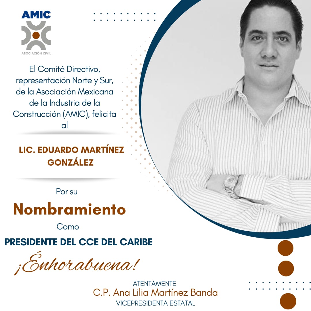 ¡Enhorabuena por su nombramiento!