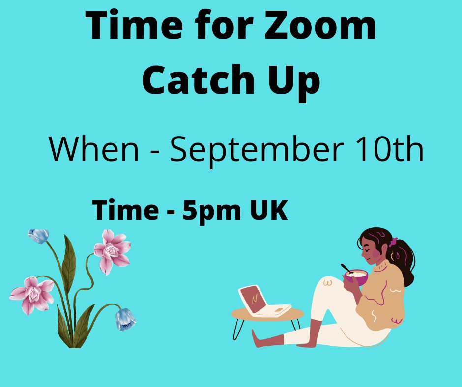 TessPersson4's tweet photo. ⭐Come join us on Saturday September 10th 
⭐Talk or listen! It's up to you, whatever you feel like. See you then 💙🙏🙂 https://t.co/xTDekrzLqw