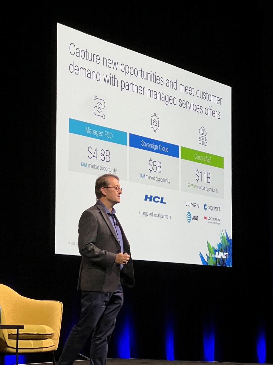 alexza's tweet photo. Our legendary Strategy & Services Creation leader #AlexFoster showcasing what we are building with our @CiscoPartners #CiscoImpact #GoManaged https://t.co/g6vqy92aSV