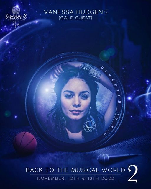 EuroConNet's tweet photo. GUEST ANNOUNCEMENT
#DreamItConventions #BackToTheMusicalWorld2 #BTTMW2 #VanessaHudgens #HighSchoolMusical 

Paris; France 
12 - 13 November 2022

https://t.co/jR4Hi51xTl
https://t.co/T7j9K5kSi0 https://t.co/7Qxx6G3d60